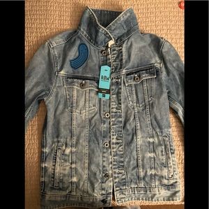 NWT RAW FOR THE OCEANS DENIM JACKET